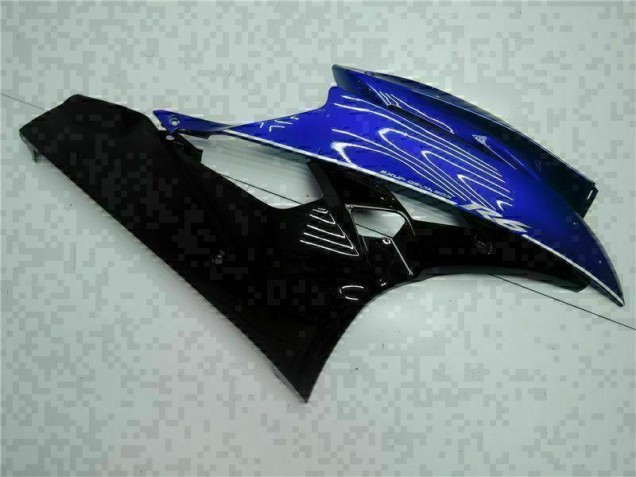 Azul Negro ABS Plástica R6 06-07 Azul Negro ABS Plástica R6 06-07