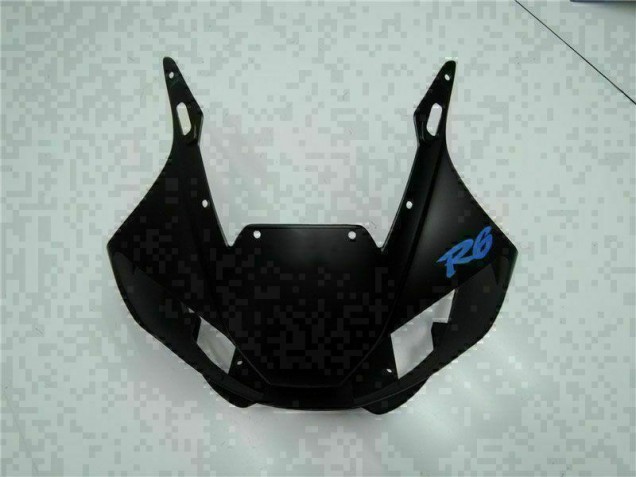 Azul Negro ABS Plástica R6 98-02 Azul Negro ABS Plástica R6 98-02