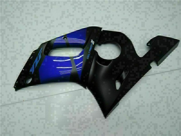 Azul Negro ABS Plástica R6 98-02 Azul Negro ABS Plástica R6 98-02