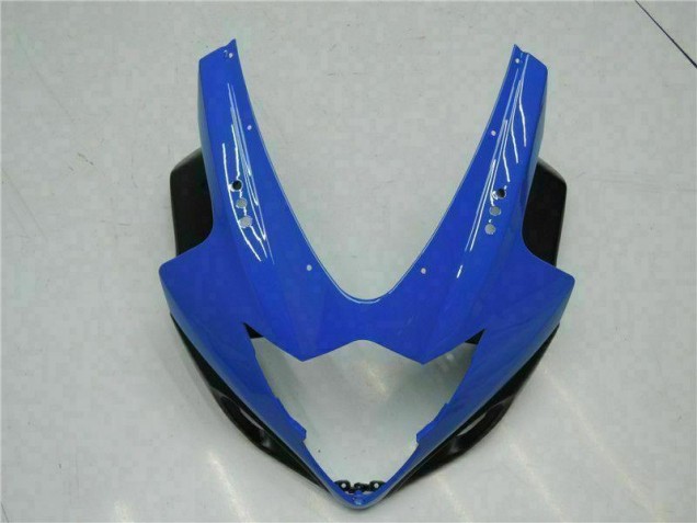 Azul Negro ABS Plástico GSXR 1000 K5 05-06 Azul Negro ABS Plástico GSXR 1000 K5 05-06