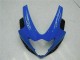 Azul Negro ABS Plástico GSXR 1000 K5 05-06 Azul Negro ABS Plástico GSXR 1000 K5 05-06