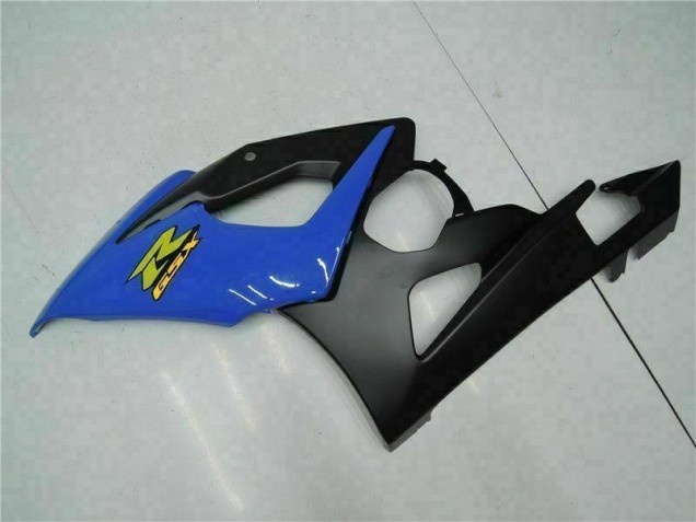 Azul Negro ABS Plástico GSXR 1000 K5 05-06 Azul Negro ABS Plástico GSXR 1000 K5 05-06