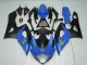 Azul Negro ABS Plástico GSXR 1000 K5 05-06 Azul Negro ABS Plástico GSXR 1000 K5 05-06