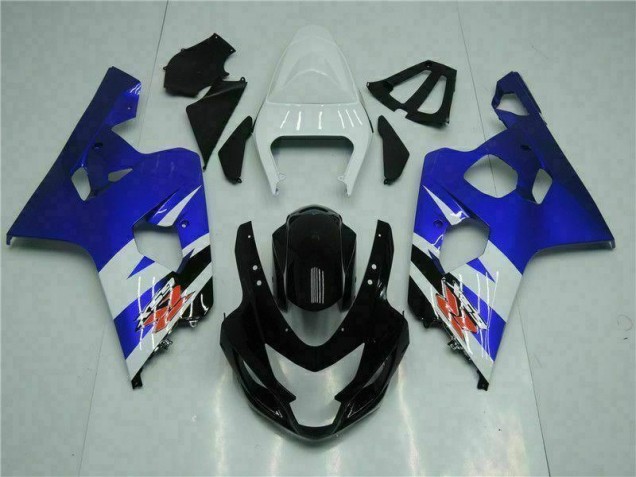Azul Negro ABS Plásticos GSXR 600 / 750 K4 04-05 Azul Negro ABS Plásticos GSXR 600 / 750 K4 04-05