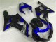 Azul Negro Carenado GSXR 1000 K1 00-02 Azul Negro Carenado GSXR 1000 K1 00-02