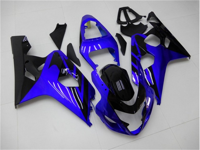 Azul Negro Carenado & Plástico GSXR 600 / 750 K4 04-05