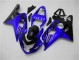 Azul Negro Carenado & Plástico GSXR 600 / 750 K4 04-05