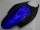 Azul Negro Carenado & Plástico GSXR 600 / 750 K6 06-07 Azul Negro Carenado & Plástico GSXR 600 / 750 K6 06-07