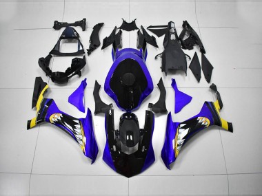 Azul Negro Inyección Kits Carenado R1 15-19