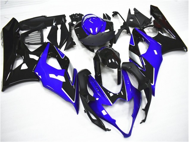Azul Negro Kit Carenado ABS Completo GSXR 1000 K5 05-06 Azul Negro Kit Carenado ABS Completo GSXR 1000 K5 05-06