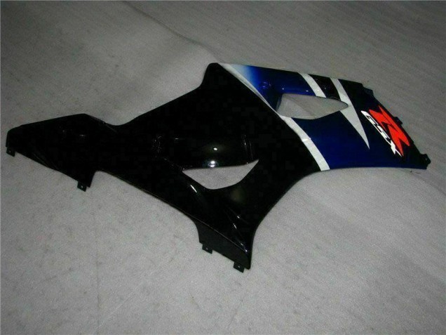 Azul Negro Kit Completo Carenado GSXR 1000 K3 03-04 Azul Negro Kit Completo Carenado GSXR 1000 K3 03-04