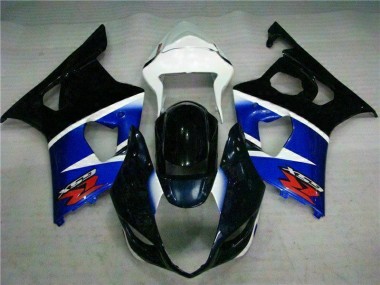 Azul Negro Kit Completo Carenado GSXR 1000 K3 03-04