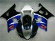 Azul Negro Kit Completo Carenado GSXR 1000 K3 03-04 Azul Negro Kit Completo Carenado GSXR 1000 K3 03-04