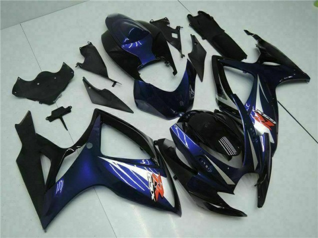 Azul Negro Kits ABS Carenado GSXR 600 / 750 K6 06-07 Azul Negro Kits ABS Carenado GSXR 600 / 750 K6 06-07