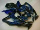 Azul Negro Kits Completo Carenado ABS GSXR 600 / 750 K8 08-10