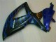 Azul Negro Kits Completo Carenado ABS GSXR 600 / 750 K8 08-10