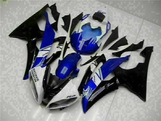 Azul Negro Kits Completo Carenado ABS R6 08-16 Azul Negro Kits Completo Carenado ABS R6 08-16