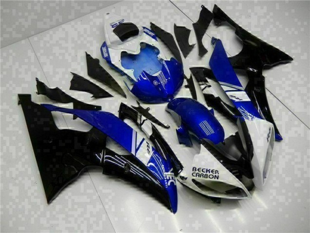 Azul Negro Kits Completo Carenado ABS R6 08-16 Azul Negro Kits Completo Carenado ABS R6 08-16