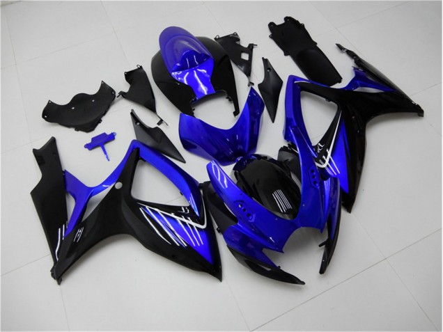 Azul Negro Kits Completo Carenado GSXR 600 / 750 K6 06-07