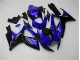Azul Negro Kits Completo Carenado GSXR 600 / 750 K6 06-07