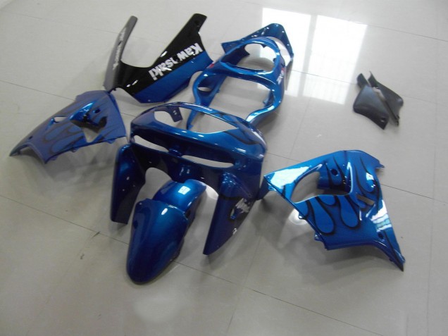 Azul Negro Llama Carenado ZX9R 98-99 Azul Negro Llama Carenado ZX9R 98-99