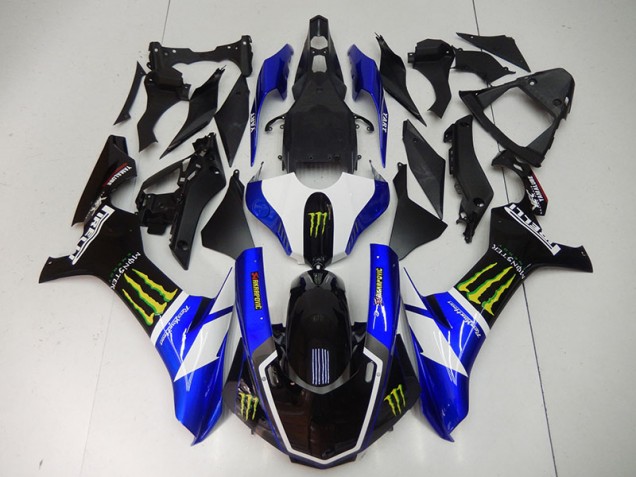 Azul Negro Monster Carenado R1 15-19 Azul Negro Monster Carenado R1 15-19