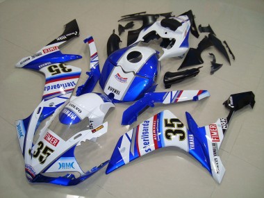 Azul Pegatinas Carenado R1 07-08