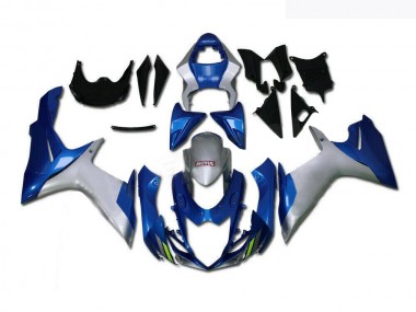 Azul Plata Carenado GSXR 600 / 750 K11 11-21
