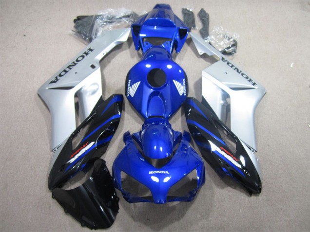 Azul Plata Negro Carenado CBR 1000 RR 04-05 Azul Plata Negro Carenado CBR 1000 RR 04-05