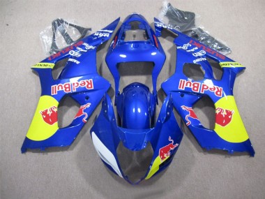 Azul Red Bull Carenado GSXR 1000 K3 03-04