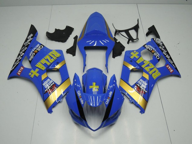 Azul Rizla Carenado GSXR 1000 K3 03-04