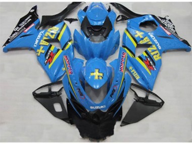Azul Rizla Hopper Carenado GSXR 1000 K9 09-16