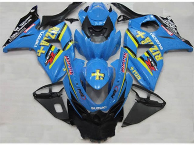 Azul Rizla Hopper Carenado GSXR 1000 K9 09-16 Azul Rizla Hopper Carenado GSXR 1000 K9 09-16