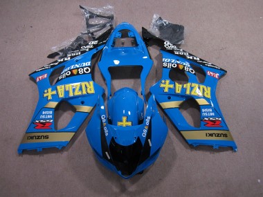Azul Rizla Q8 Oils Carenado GSXR 1000 K3 03-04