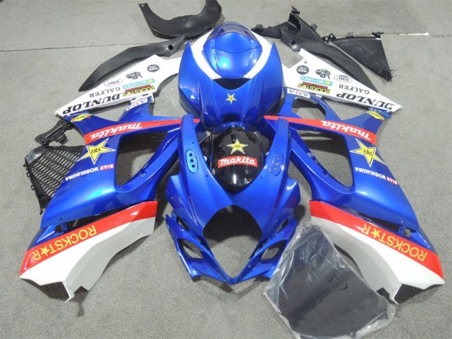 Azul Rockstar Carenado GSXR 1000 K7 07-08 Azul Rockstar Carenado GSXR 1000 K7 07-08