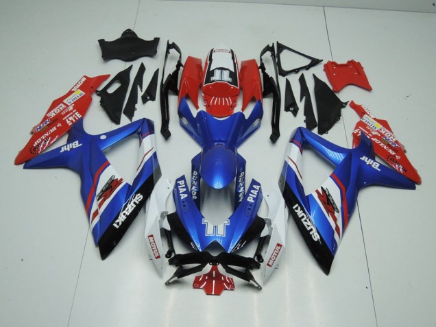 Azul & Rojo Carenado GSXR 1000 K9 09-16 Azul & Rojo Carenado GSXR 1000 K9 09-16