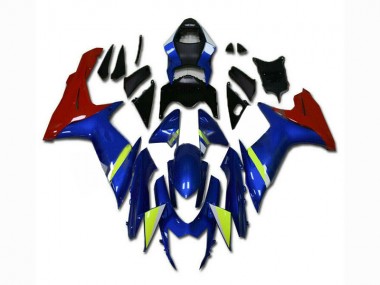 Azul Rojo Carenado GSXR 600 / 750 K11 11-21
