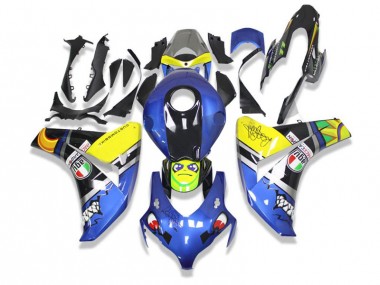 Azul Tiburón Carenado CBR 1000 RR 08-11