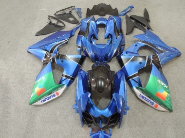 Azul Verde JOMO Carenado GSXR 1000 K9 09-16