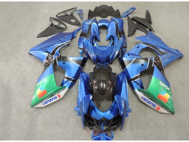 Azul Verde JOMO Carenado GSXR 1000 K9 09-16