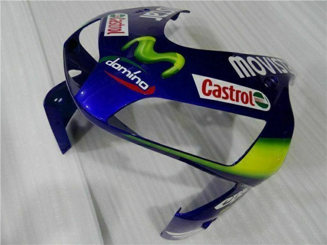 Azul Verde Movistar Castrol Carenado CBR 600 RR 03-04