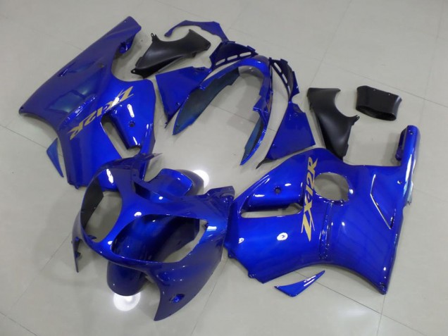 Azul con Oro Pegatinas Carenado ZX12R 00-01 Azul con Oro Pegatinas Carenado ZX12R 00-01