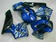 Azul con Plata Llama Carenado CBR 600 RR 03-04 Azul con Plata Llama Carenado CBR 600 RR 03-04