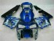Azul con Plata Llama Carenado CBR 600 RR 03-04 Azul con Plata Llama Carenado CBR 600 RR 03-04