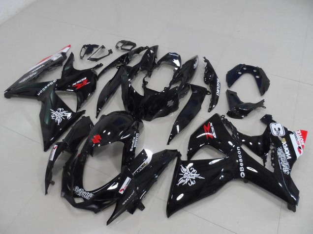 Bacon Negro Carenado GSXR 1000 K9 09-16 Bacon Negro Carenado GSXR 1000 K9 09-16