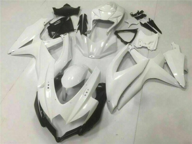 Blanco ABS Kits Carenado GSXR 600 / 750 K8 08-10 Blanco ABS Kits Carenado GSXR 600 / 750 K8 08-10
