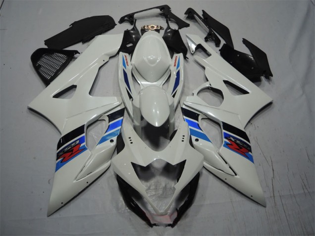 Blanco Azul ABS Carenado GSXR 1000 K5 05-06