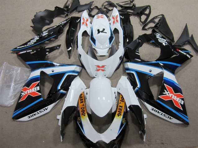 Blanco Azul Brux Oscuro Dog Carenado GSXR 1000 K9 09-16 Blanco Azul Brux Oscuro Dog Carenado GSXR 1000 K9 09-16