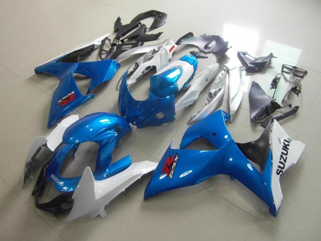 Blanco Azul Carenado GSXR 1000 K9 09-16 Blanco Azul Carenado GSXR 1000 K9 09-16