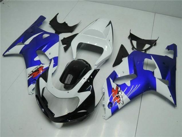 Blanco Azul Carenado GSXR 600 / 750 K1 K2 K3 01-03 Blanco Azul Carenado GSXR 600 / 750 K1 K2 K3 01-03